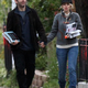 Rachel McAdams And Michael Sheen En Route To First Base